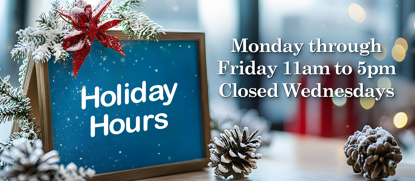 Holiday Hours